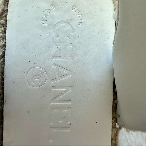 CHANEL Espadrilles black/white 38C Authentic Retail 1200$ - Picture 4 of 8